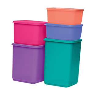 Kit Refri Line Quadrado Tupperware Compras Tupperware