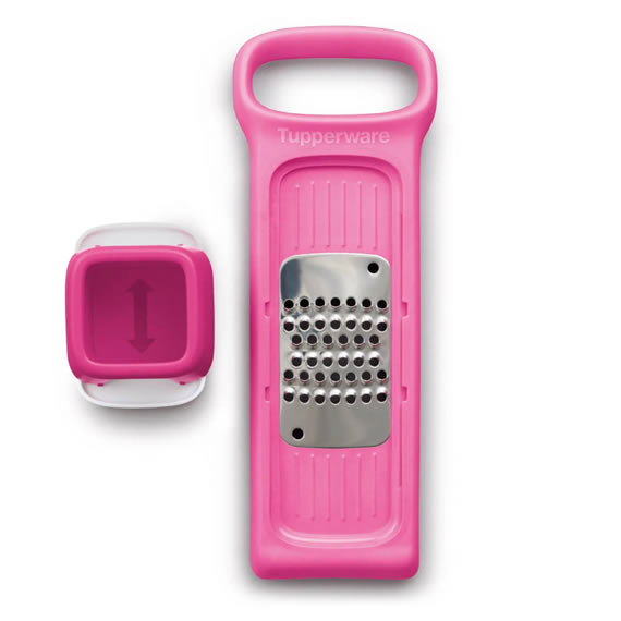 Super Chef Tupperware Mini Ralador Rosa